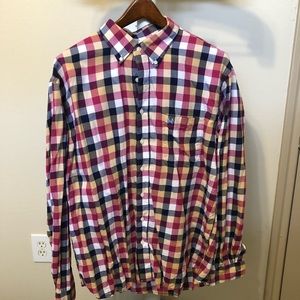 Large Coast plaid button down
